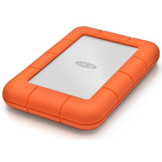 Εξωτερικός σκληρός δίσκος LaCie Rugged 2TB 2.5" USB 3.0 STFR2000400 Ασημί/Πορτοκαλί image 0
