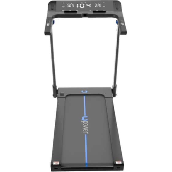 Ηλεκτρικός Διάδρομος Γυμναστικής Upower Marathon 200 Slim 2.0 HP - Μαύρο/ Μπλε image 3