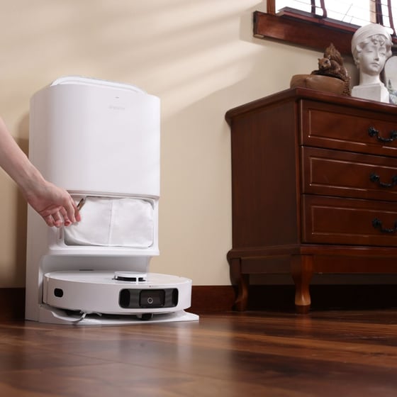 DREAME L10s Ultra Robot Vacuum για Σκούπισμα και Σφουγγάρισμα Λευκό Σκούπα Ρομπότ image 3
