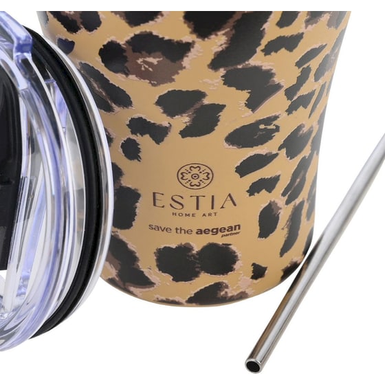 Κούπα Θερμός Καφέ Estia Home Art Save the Aegean Spotted Prowl 350ml 350ml image 1