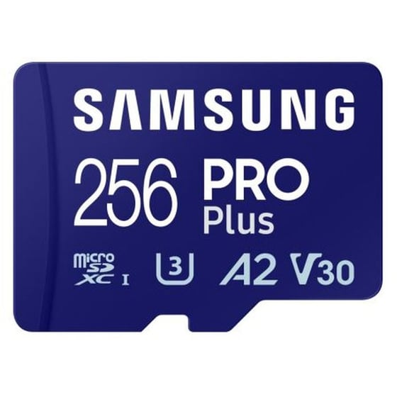 Samsung Pro Plus microSDXC 256GB U3 V30 A2 UHS-I με αντάπτορα image 0