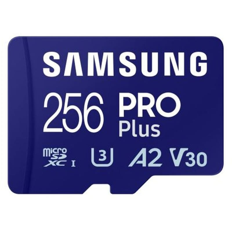 SAMSUNG Samsung Pro Plus microSDXC 256GB U3 V30 A2 UHS-I με αντάπτορα
