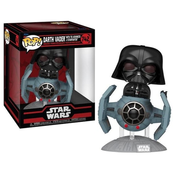 Φιγούρα Funko Pop! Rides: Star Wars - Darth Vader With Tie Advanced Starfighter #742 image 0