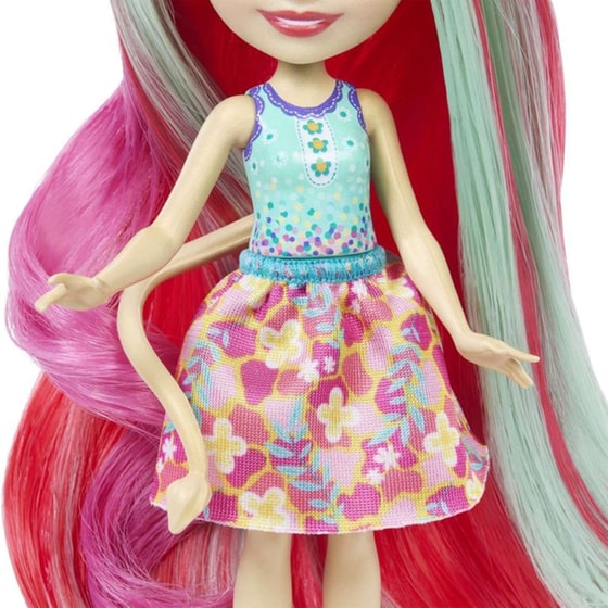 Κούκλα Mattel Enchantimals Glam Party - Καμηλοπάρδαλη (HNV29) image 3