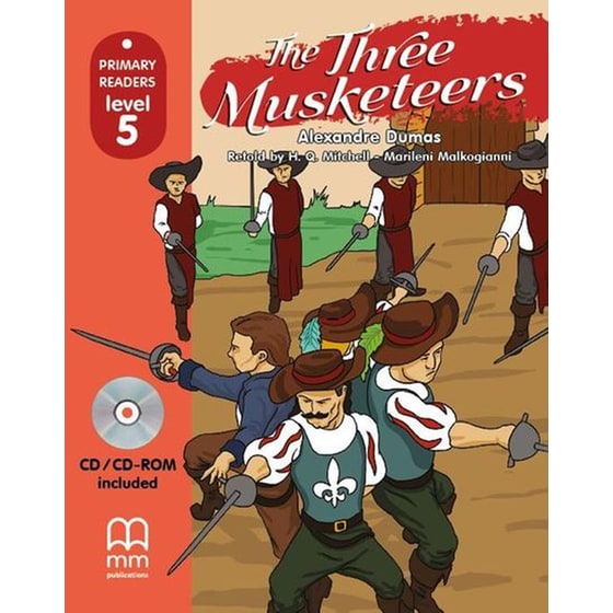 The Three Musketeers (With CD) (Level 5 - A2.1) image 0