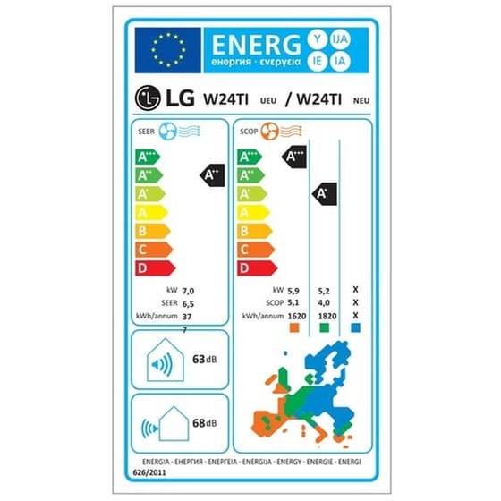 LG DUALCOOL Libero W24TI-NEU/UEU Κλιματιστικό Inverter 24.000 BTU A++/A+++ image 4