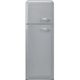 SMEG FAB30LSV5 294 Lt Ασημί Δίπορτο Ψυγείο