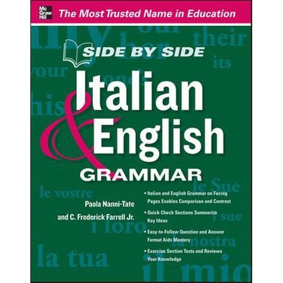 Side by Side Italian and English Grammar image 0
