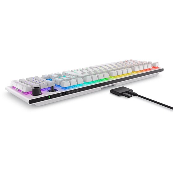 Dell Alienware AW920K Gaming Μηχανικό Ασύρματο 2.4 GHz/Bluetooth Πληκτρολόγιο RGB Λευκό (US) image 6