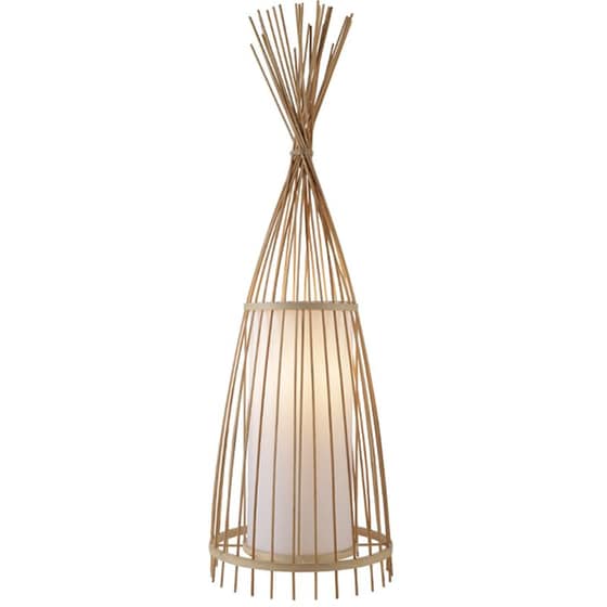 Φωτιστικό Δαπέδου Aca Decor Serifos Tf661f100bo Μπαμπού/Ύφασμα - Καφέ image 0