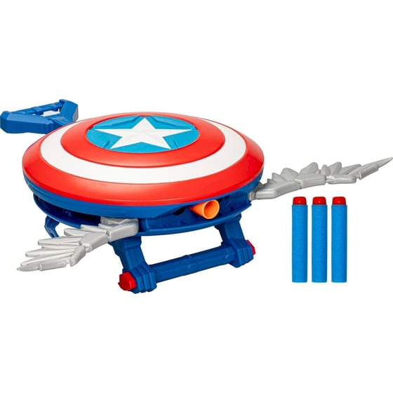 Nerf Εκτοξευτής Marvel Studios Captain America Brave New World: Skyshot Blaster (F9302) image 1