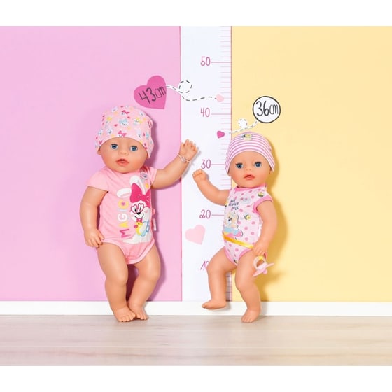 MGA Entertainment Διαδραστική Κούκλα Μωρό BABY born Little Magic Girl (36cm) image 6