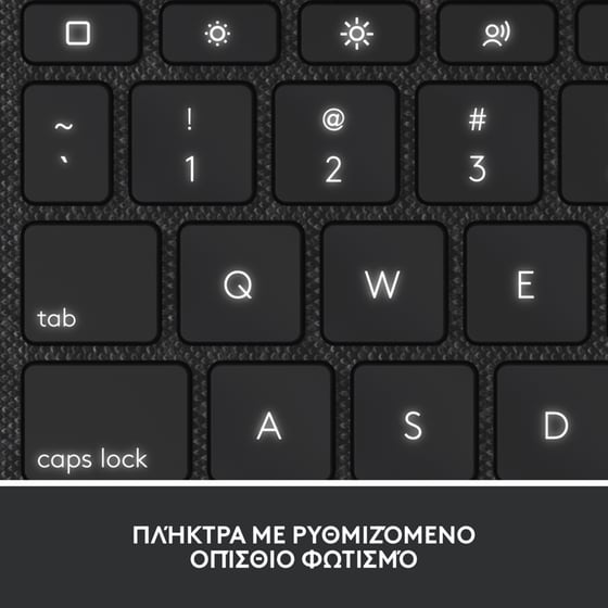 Logitech Combo Touch Πληκτρολόγιο για iPad 10.9" 10th Gen - Γκρι image 6