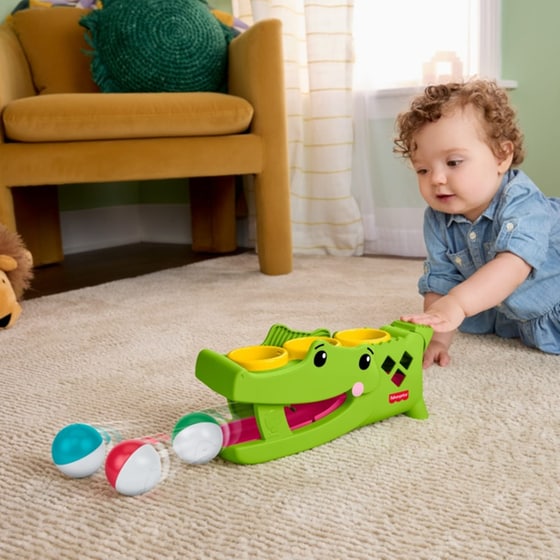 Παιχνίδι Fisher Price Κροκόδειλος με Μπαλίτσες image 7