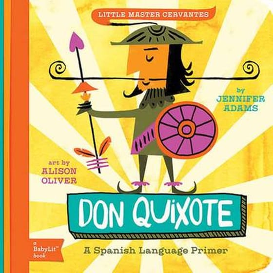 Little Master Cervantes Don Quixote: A BabyLit Spanish Language Primer image 0