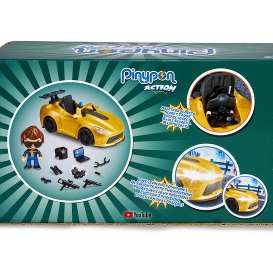 Pinypon Action Supercar Όχημα Και Φιγούρα image 5