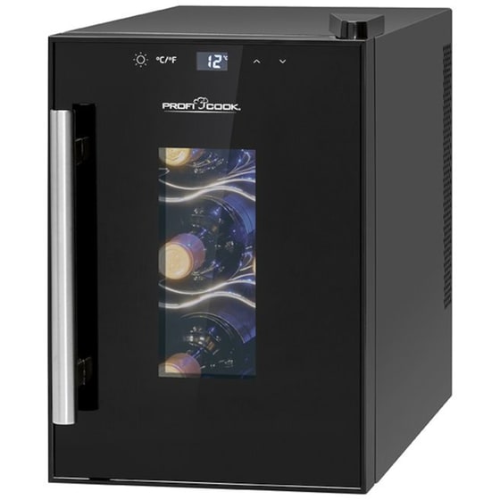 PROFI COOK PC-WK 1230 για 6 Μπουκάλια - Μαύρο Συντηρητής Κρασιών image 2