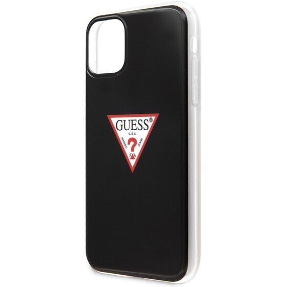 Θήκη Apple iPhone 11 Pro - Guess Triangle Logo Collection - Clear / Silver image 7