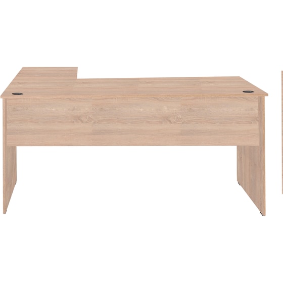 Γωνιακό Γραφείo 24Mall Miracolo από Μοριοσανίδα 114x72x75 cm - Μπεζ image 2