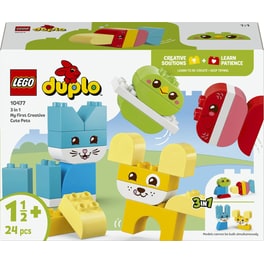 LEGO® DUPLO® My First 3 σε 1 Δημιουργικά Χαριτωμένα Κατοικίδια (10477)