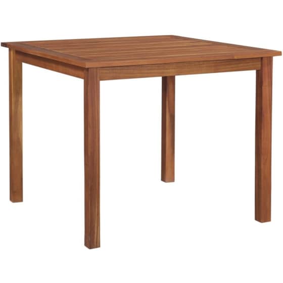 Τραπέζι Εξωτερικού Χώρου VidaXL από Ξύλο 85x85x74 cm - Καφέ image 0