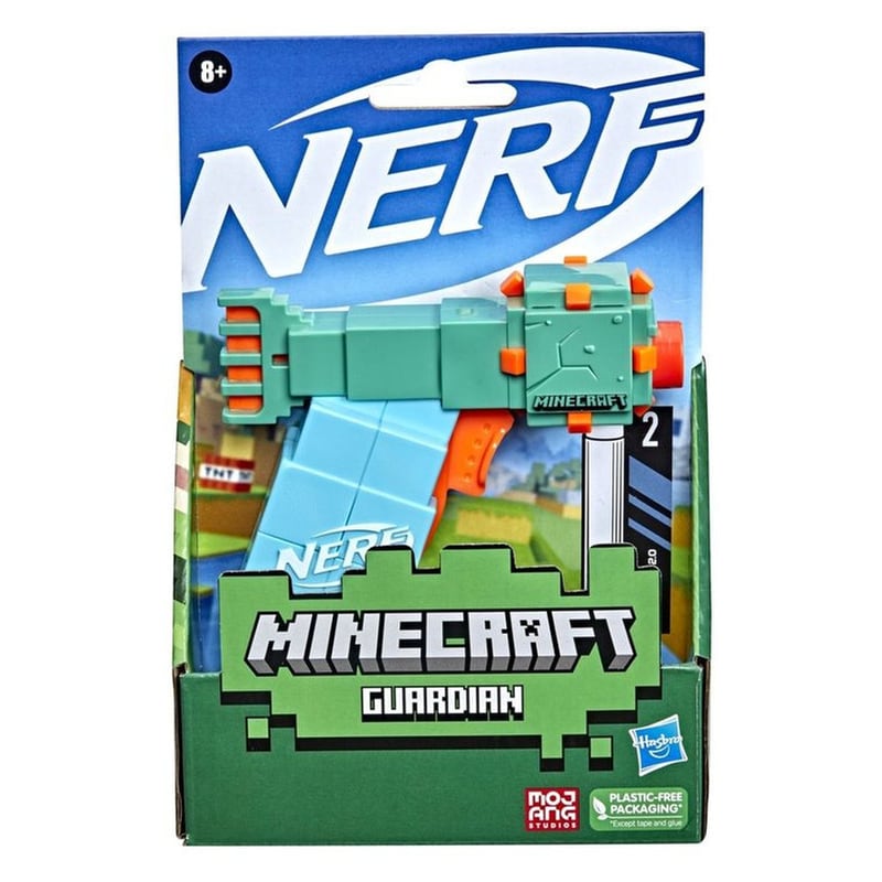 Εκτοξευτήρας Hasbro Nerf Guardian Minecraft (F4422) φωτογραφία