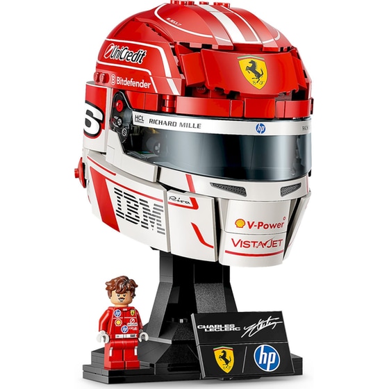 LEGO® Editions Scuderia Ferrari HP Charles Leclerc Helmet (43014) image 2
