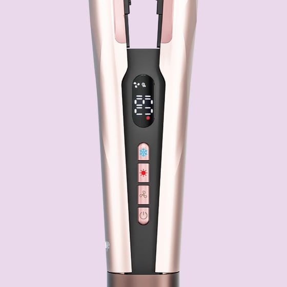 IQ HD-1290 Air Silk Ισιωτικό Μαλλιών με Αέρα Ροζ image 2