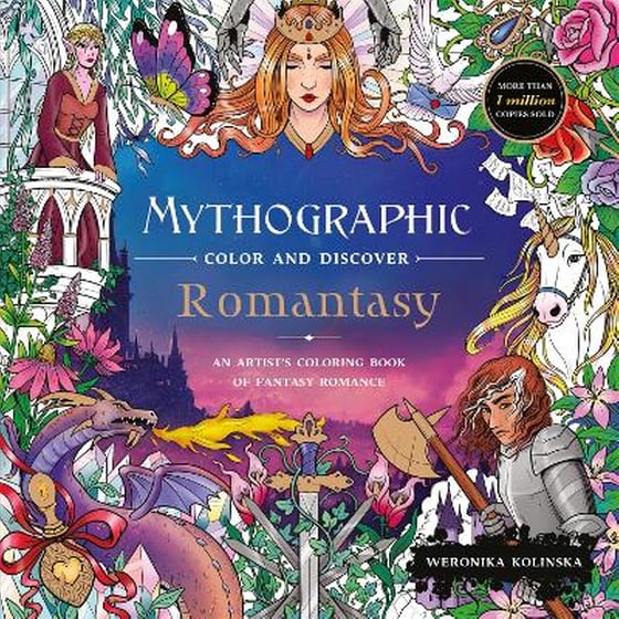 Mythographic Colour and Discover: Romantasy image 0