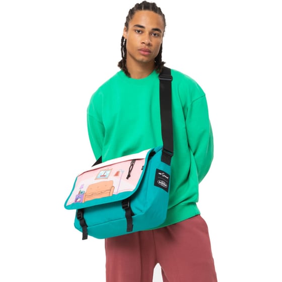 ★TOUT Y EST★ THE SIMPSONS Delegate Messenger Bag Simpsons EASTPAK Delegate + - Shoulder Bag 38.5 cm Simpsons Sofa, The