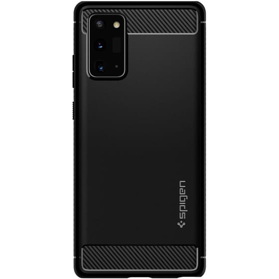 Θήκη Samsung Galaxy Note 20 - Spigen Rugged Armor - Matte Black image 2