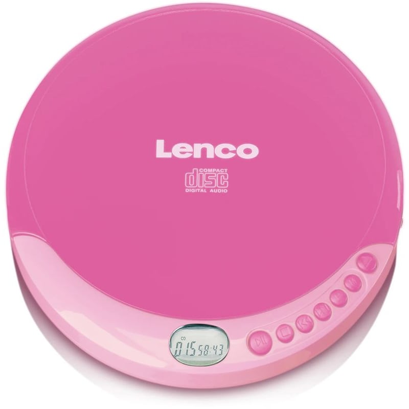 Φορητό Radio Lenco CD-011 – Ροζ