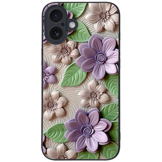 Θήκη Apple iPhone 16 Plus - Sonique 3D Flower Series - Βιολετί image 0