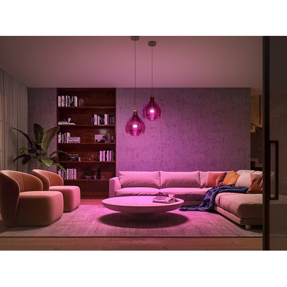 Philips Hue White and Color Ambiance 9W E27 2 Pack image 7