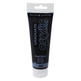 Daler Graduate Acrylic 120ml Pearl Black