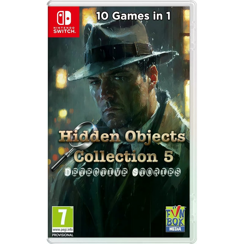 FUNBOX MEDIA Hidden Objects Collection 5: Detective Stories - Nintendo Switch