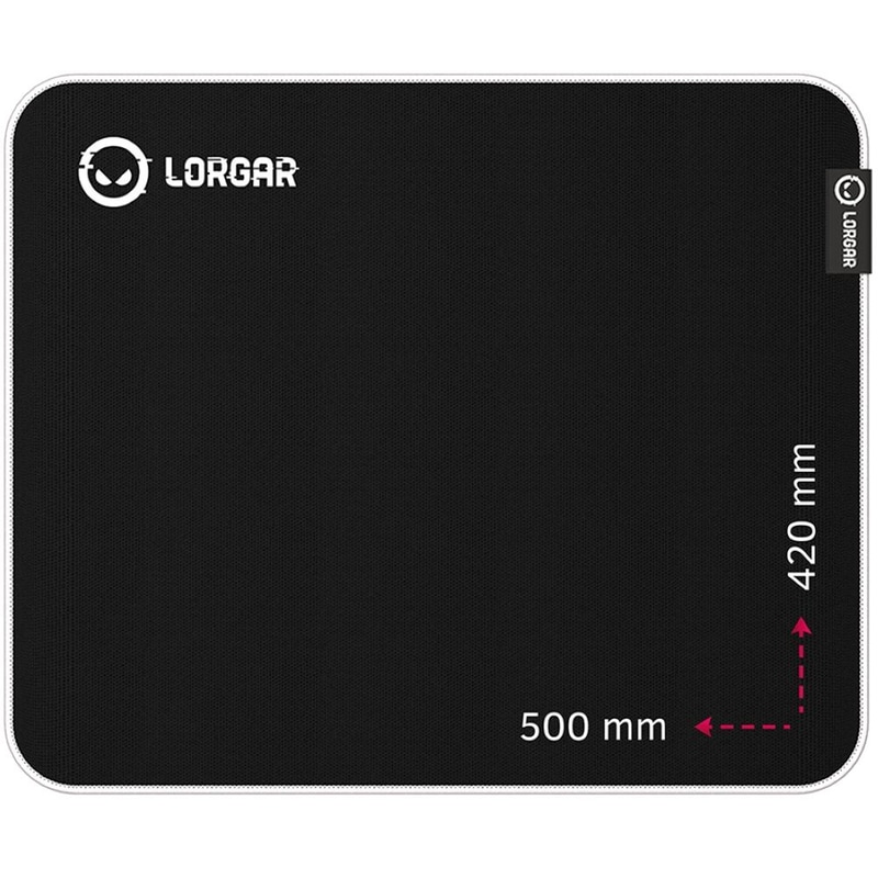 LORGAR Lorgar Legacer 755 Mouse Pad 500mm - Μαύρο