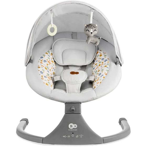Βρεφικό Relax Kinderkraft Lumi 2 Light Grey image 1