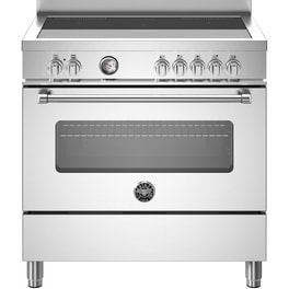 BERTAZZONI MAS95I1EXC 86 Lt Inox Επαγωγική Ηλεκτρική Κουζίνα