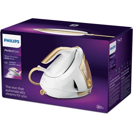 PHILIPS PSG8040/60 PerfectCare 8000 Series με Δοχείο Nερού 1.8L Χρυσό Σύστημα Σιδερώματος image 8