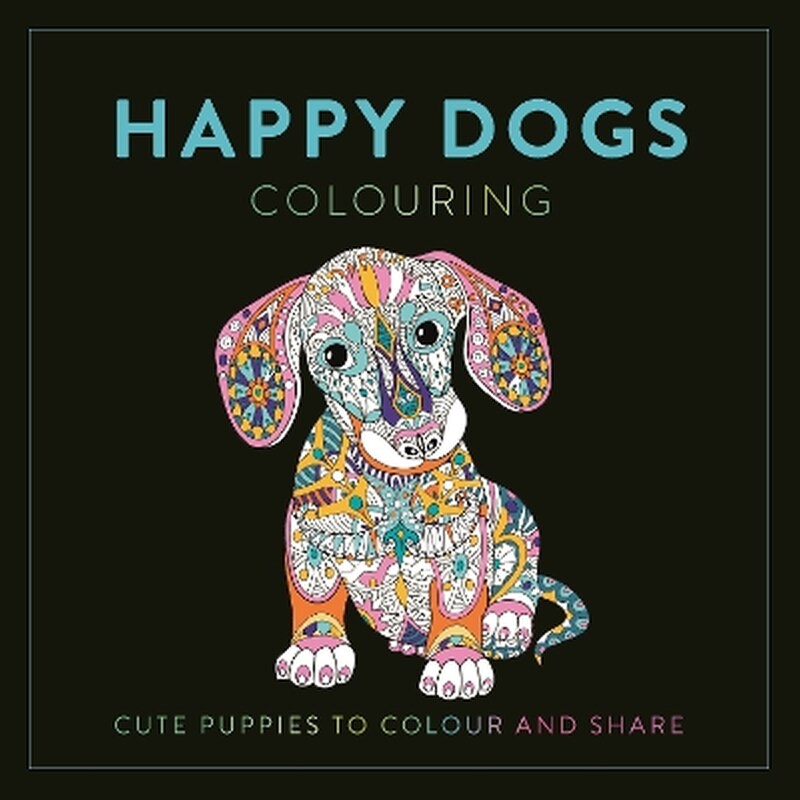 Happy Dogs Colouring