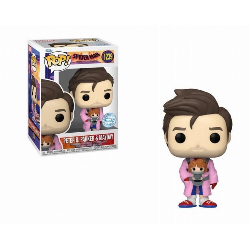 Φιγούρα Funko Pop! Marvel: Spider-man Across The Spider-verse - Peter B. Parker And Mayday 1239 Ex