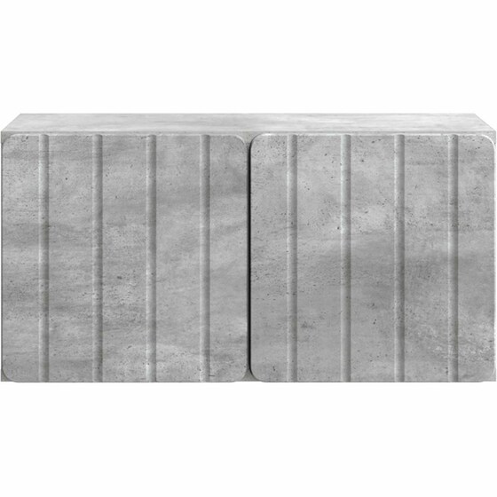 Επιτοίχιο Έπιπλο Τηλεόρασης VidaXL 59.5x31x30 cm - Γκρι image 5