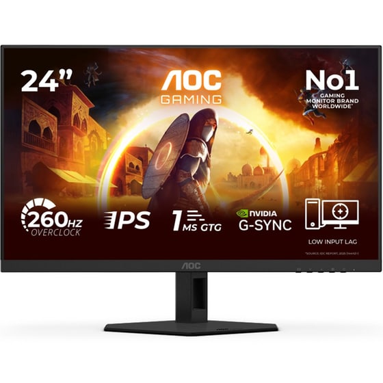 AOC G4 24G4ZRE Gaming Monitor 23.8" FHD IPS 240 Hz 1ms image 0