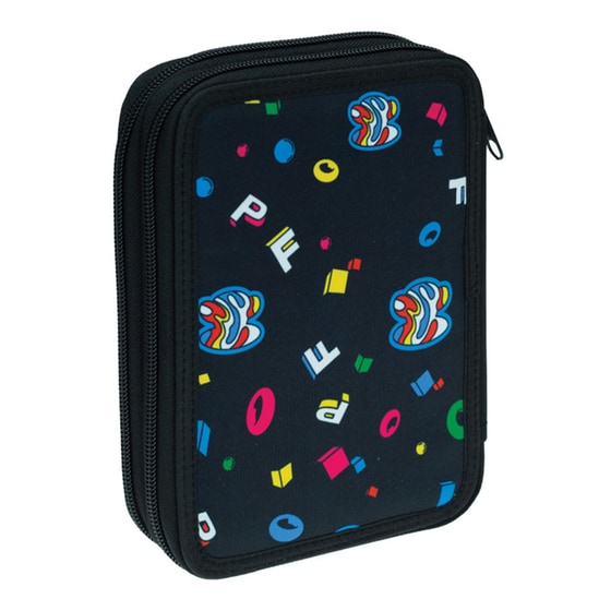 Κασετίνα Παραλληλόγραμμη Διπλή Paul Frank Digital image 2