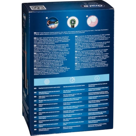 Σετ Ηλεκτρικές Οδοντόβουρτσες ORAL-B Pro 3 3900 - Μαύρο/Ροζ image 3