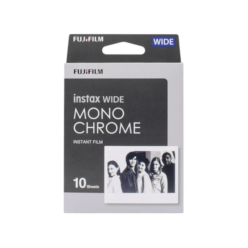 Fujifilm Wide Monochrome Instax film Black and White