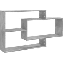 Ραφιέρα VidaXL από Μοριοσανίδα 104x20x58.5 cm - Γκρι