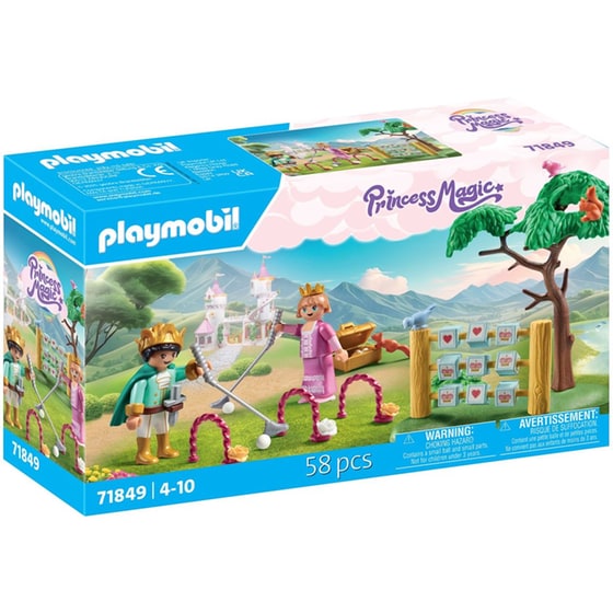 Playmobil Princess Magic Βασιλικοί Διάδοχοι Με Παιχνίδια Στον Κήπο (71849) image 0