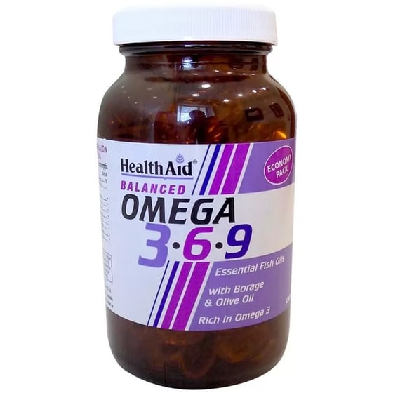 Λιπαρά Οξέα HEALTH AID Omega 3-6-9 - 90 Κάψουλες image 0